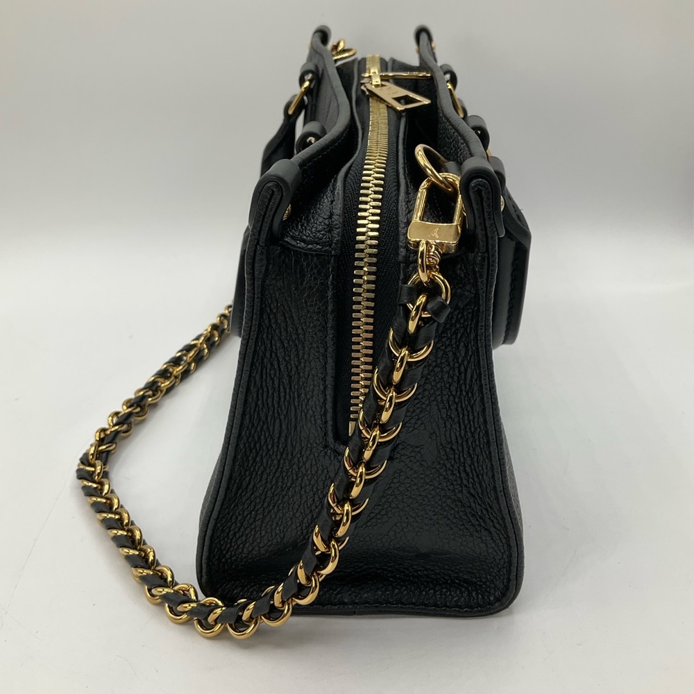 Louis Vuitton On The Go East West Monogram Black Leather Tote Bag Purse - Picture 5 of 14